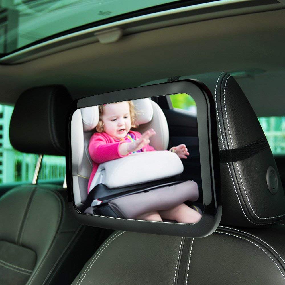 Espejo para coche de bebé Vista ancha Acrílico ajustable resistente a la  rotura para respaldo - China Espejo para bebé para automóvil, espejo para  bebé